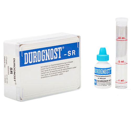 DUROGNOST® SR 0 (0,1 / 0,05 °dH) Grenzwert-Besteck