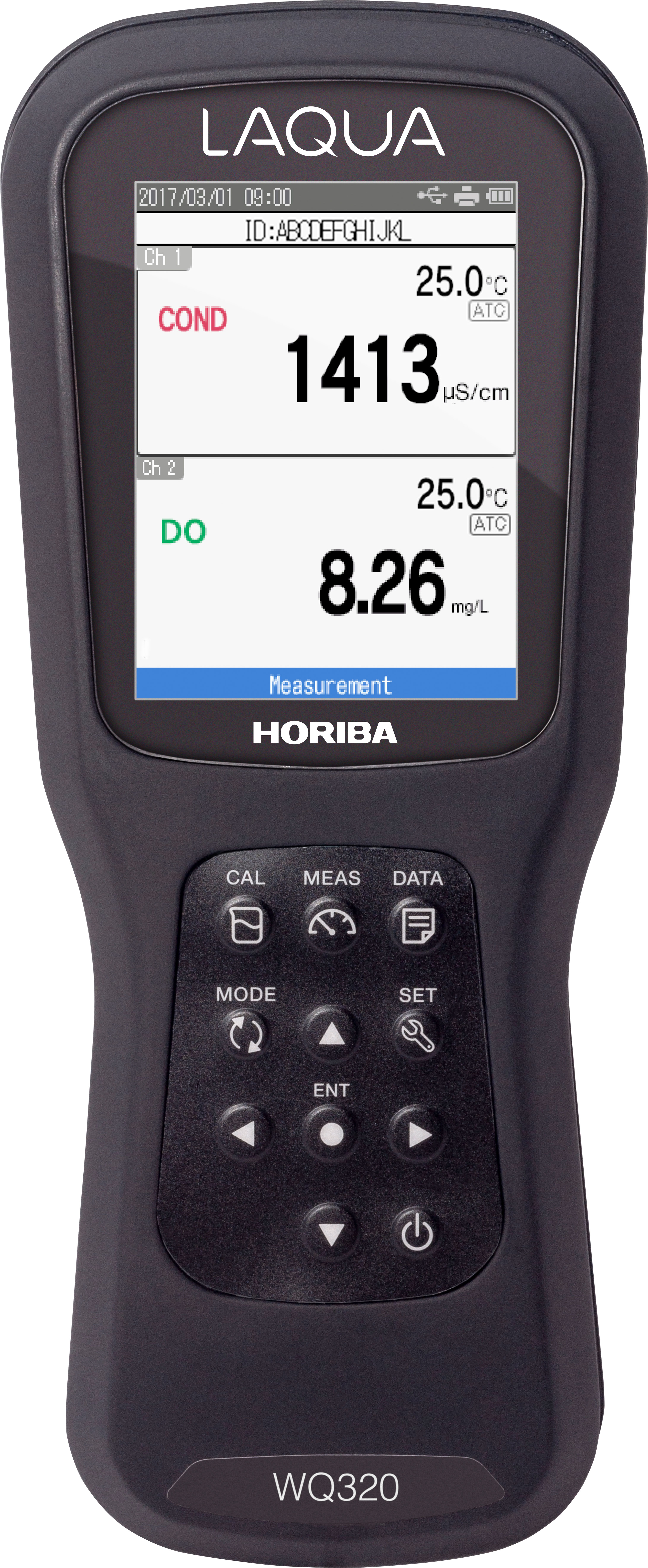 Horiba LAQUA WQ320-K – 2 channel professional measuring device for various parameters in analysis case