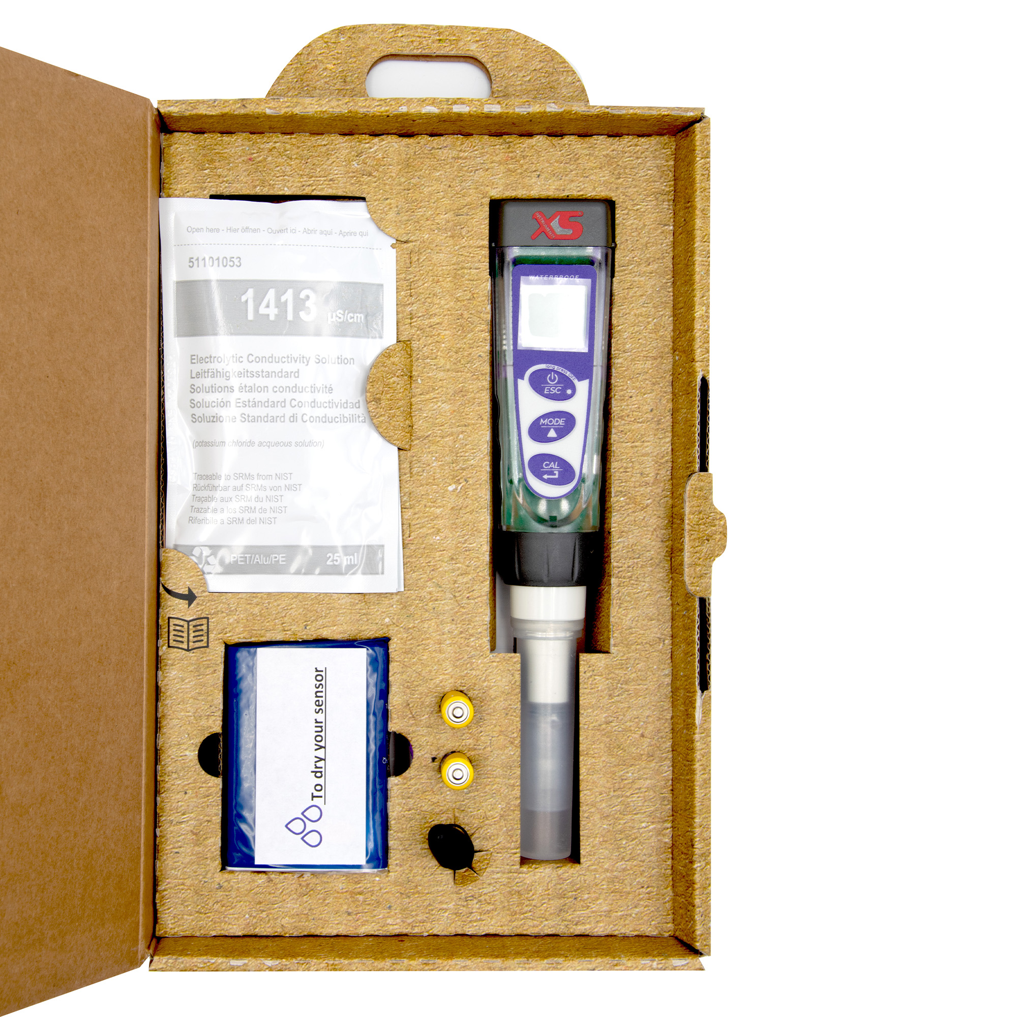 XS COND 5 Tester Kit – conductivity/TDS/salinity/temperature pocket tester