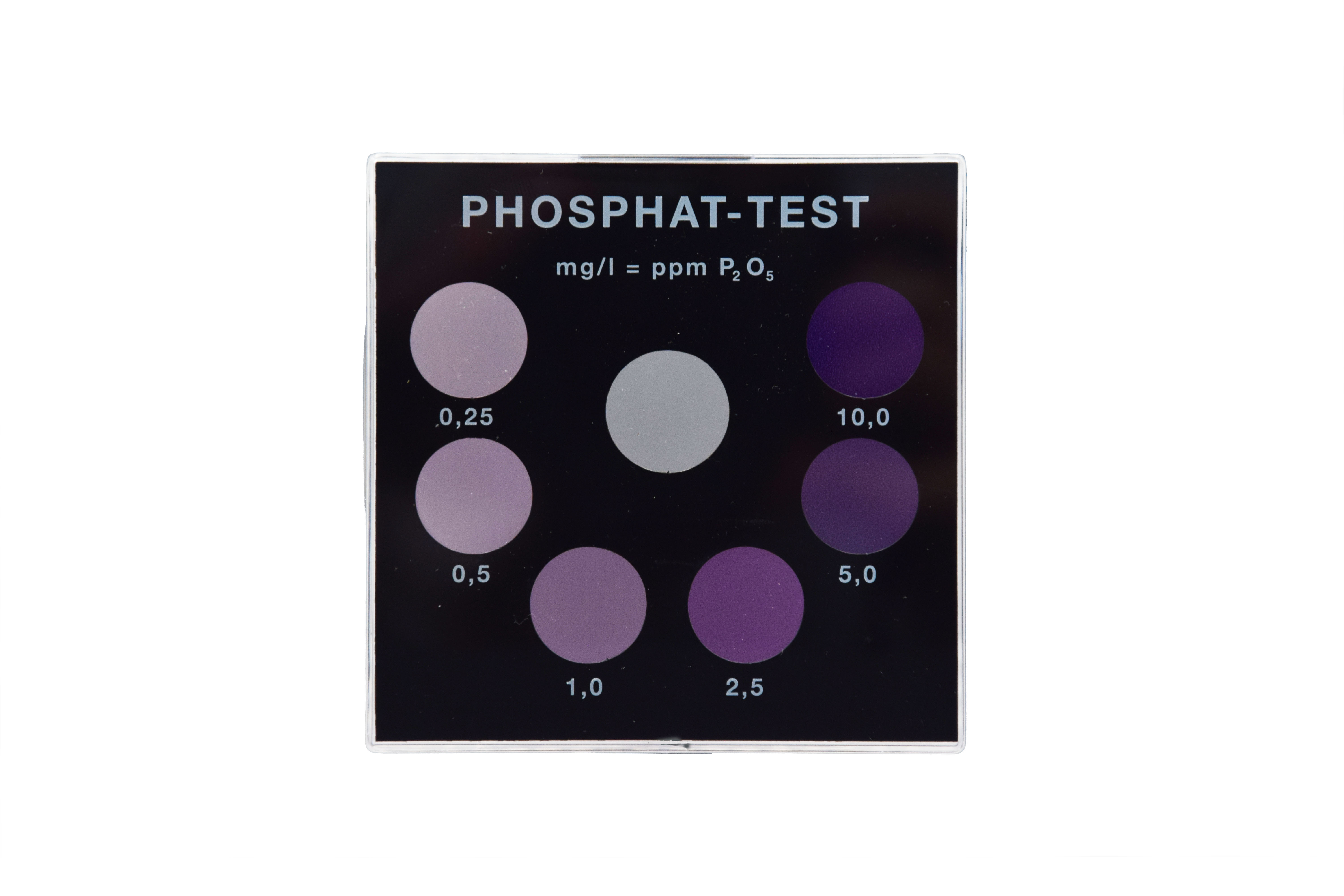 Phosphat – Farbvergleichsgerät Testoval