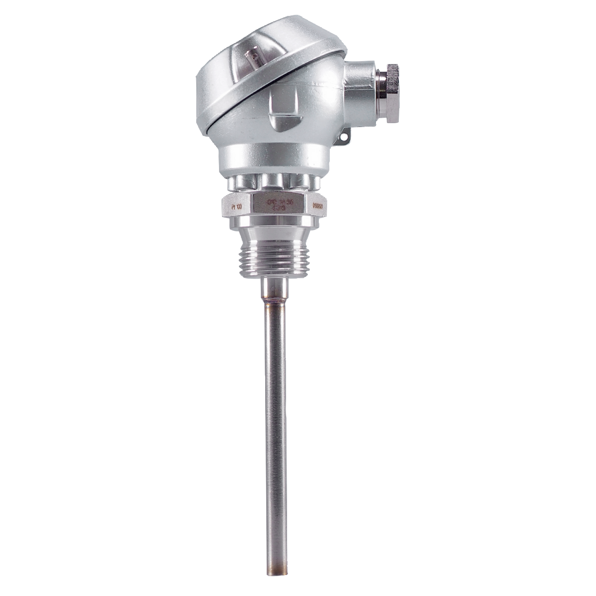 JUMO screw-in RTD temperature probes with form J connection head, with ...