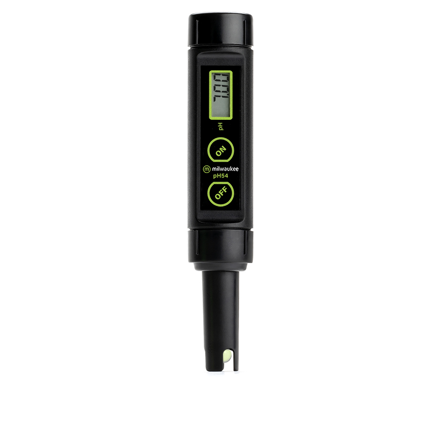 Milwaukee PH54 waterproof pH Tester with replaceable probe