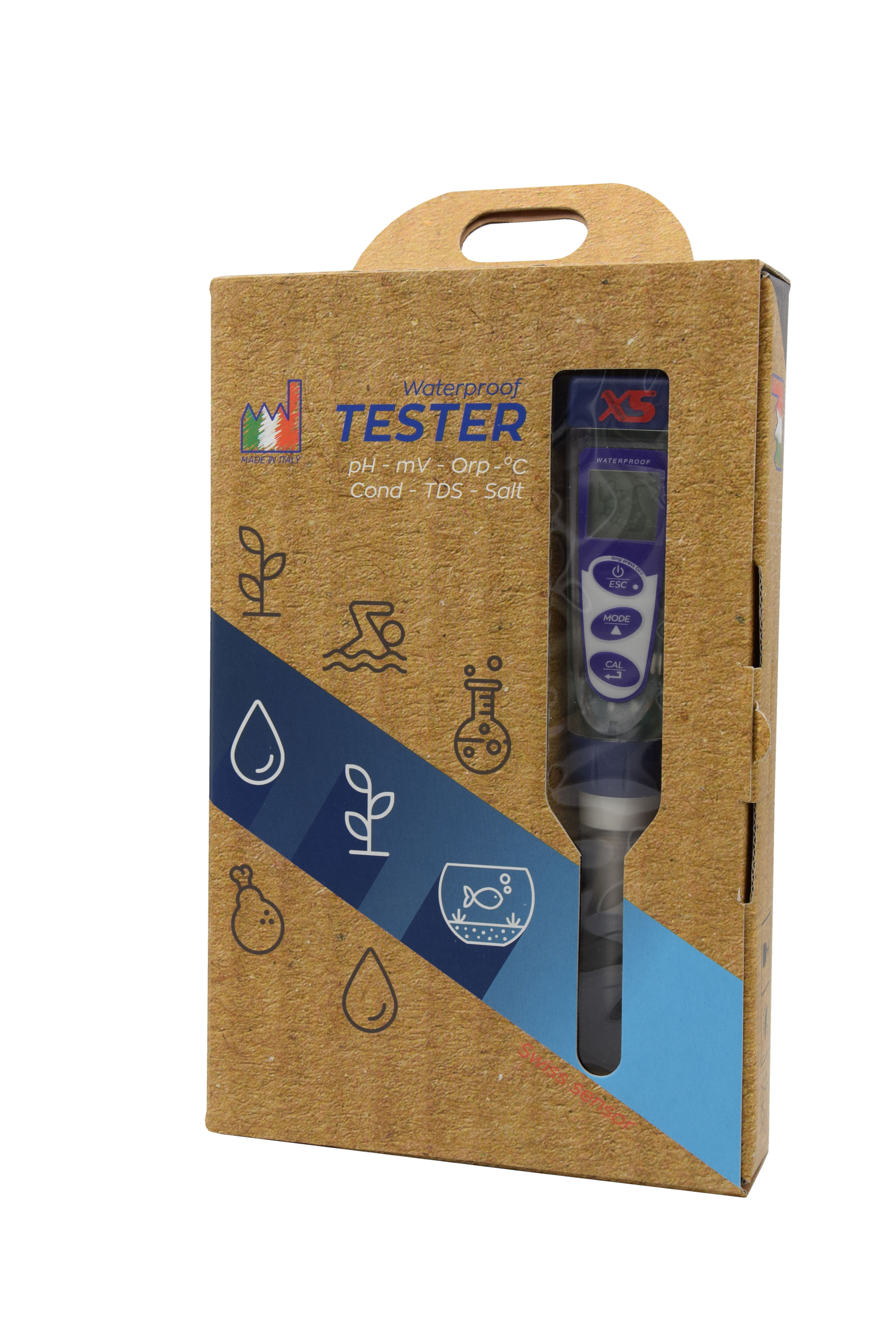 XS PC 6 Tester Kit –  Multiparameter Tester for determination of pH/mV/ORP/conductivity/TDS/salinity/temp. value