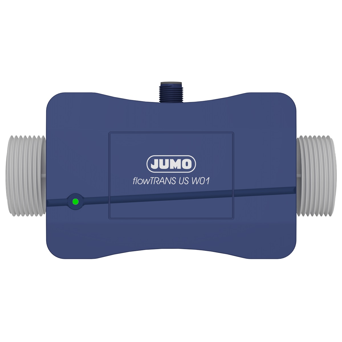 JUMO flowTRANS US W01 Ultrasonic flowmeter DN 20 (3/4 in.)