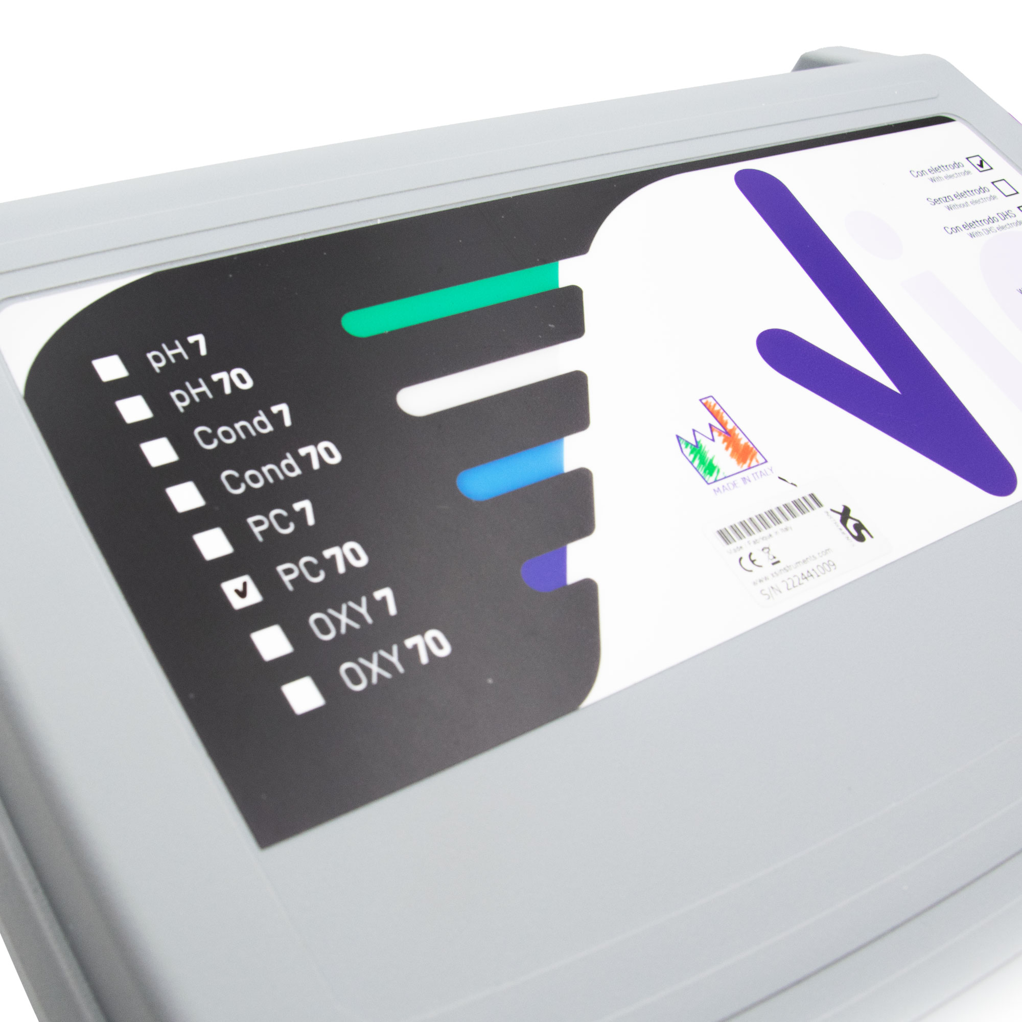 Professional pH/Leitfähigkeit/TDS/mV/Redox/Temperatur Handmessgerät im Koffer inklusive Elektroden