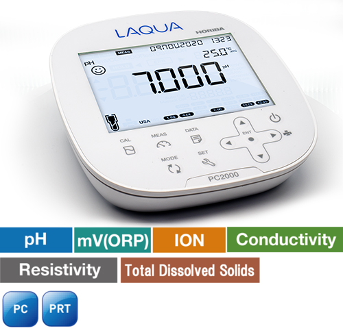 Horiba LAQUA PC2000 dual-channel multiparameter bench-top laboratory meter starter set