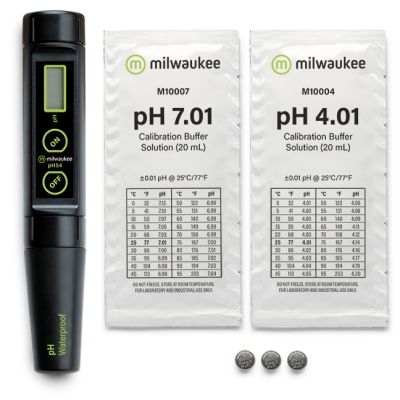 Milwaukee PH54 waterproof pH Tester with replaceable probe