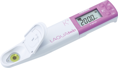 Horiba LAQUAtwin Potassium Ion (K+) Tester with 2 calibration points and temperature measurement (K-11)