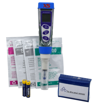 XS PC 5 Tester Kit – Quick tester for pH/mV/conductivity/TDS/salt/temp. measurement